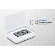 Leofoto Np-65t Titanium Np Series Qr Thickness Plate With Wide D Stainless Steel Screw/arca-swiss Dovetail Leofoto Np-65t Titanium Np Series Qr Thickness Plate With Wide D Stainless Steel Screw/arca-swiss Dovetail