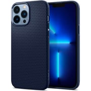 Spigen Liquid Air Designed For Iphone 13 Pro Max Case Cover - Navy Blue
