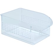 Kreher Xl Refrigerator-box, Storage Basket, Make-up Organizer, Kitchen-basket, Transparent, 27.5 X 21 X 15 Cm Kreher Xl Refrigerator-box, Storage Basket, Make-up Organizer, Kitchen-basket, Transparent, 27.5 X 21 X 15 Cm