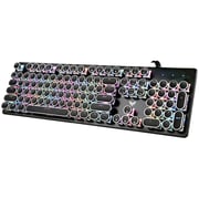 Crown English/Arabic Gaming Wired Keyboard 2m Black