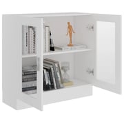 vidaXL Vitrine Cabinet White 82.5x30.5x80 cm Engineered Wood vidaXL Vitrine Cabinet White 82.5x30.5x80 cm Engineered Wood