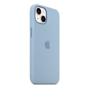 Apple iPhone 13 Silicone Case with MagSafe - Blue Fog Apple iPhone 13 Silicone Case with MagSafe - Blue Fog