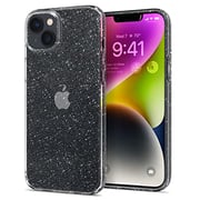 Spigen Liquid Crystal Glitter designed for iPhone 14 case cover - Crystal Quartz