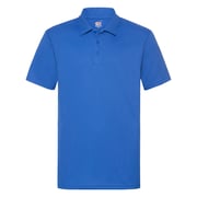 Fruit Of The Loom Performance Polo Royal Blue Extra Large