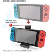 Nyko Charge Base Charging Stand for Nintendo Switch Black