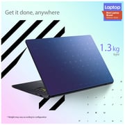 ASUS (2019) Laptop - Intel Celeron-N4020 / 14inch FHD / 4GB RAM / 512GB SSD / Shared Intel UHD Graphics 600 / Windows 10 / English & Arabic Keyboard / Blue / Middle East Version - [E410MA-EK042T]