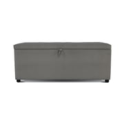 Living Point Tufted Storage Bench/Ottoman Big - Grey W120x44x49 cm Living Point Tufted Storage Bench/Ottoman Big - Grey W120x44x49 cm