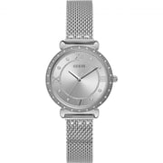 Guess Jewel Silver Stainless Steel Analog Watch For Women - W1289L1 Guess Jewel Silver Stainless Steel Analog Watch For Women - W1289L1