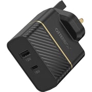 Otterbox Dual Port Wall Charger Black