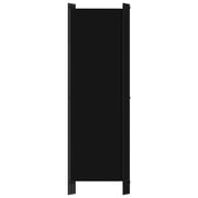 Vidaxl 4-panel Room Divider Black 200x180 Cm Vidaxl 4-panel Room Divider Black 200x180 Cm