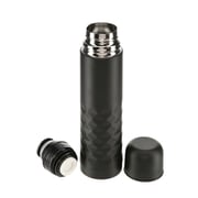 Hans Larsen Double Walled Stainless Steel Flask Black 500ml Hans Larsen Double Walled Stainless Steel Flask Black 500ml