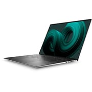 Dell XPS 17 (2021) Laptop - 11th Gen / Intel Core i7-11800H / 17inch UHD+ / 32GB RAM / 1TB SSD / 6GB NVIDIA GeForce RTX 3060 Graphics / Windows 11 Home / English & Arabic Keyboard / Silver / Middle East Version - [XPS17-9710-1300-SL]