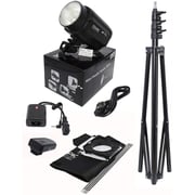 Coopic X-250 Photo Studio Strobe Flash Light Kit 1 Mono Light Flash 250w 1 Light Stands 1 Softbox 1 Dc-02 Wireless Trigger For Video Shooting Location And Portrait Photography Coopic X-250 Photo Studio Strobe Flash Light Kit 1 Mono Light Flash 250w 1 Light Stands 1 Softbox 1 Dc-02 Wireless Trigger For Video Shooting Location And Portrait Photography