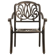 vidaXL 3 Piece Bistro Set Cast Aluminium Bronze vidaXL 3 Piece Bistro Set Cast Aluminium Bronze