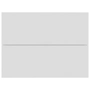 Vidaxl Bedside Cabinet White 40x30x30 Cm Chipboard Vidaxl Bedside Cabinet White 40x30x30 Cm Chipboard