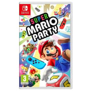 Nintendo Switch Neon Blue/Neon Red Console With Extended Battery + SuperMario Party Game + 1 Game