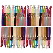 Kenz Laurenz 00 Hair Ties No Crease Ribbon Elastics Ouchless Ponytail Holders Hair Bands - 00 Hair Ties-Solids Kenz Laurenz 00 Hair Ties No Crease Ribbon Elastics Ouchless Ponytail Holders Hair Bands - 00 Hair Ties-Solids