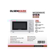 Buy Olsenmark Manual Microwave Oven Online in UAE Sharaf DG