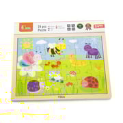 Viga Wooden Puzzle - Insects & Bugs (24 Pcs) Viga Wooden Puzzle - Insects & Bugs (24 Pcs)