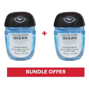 Bath & Body Works Ocean Anti-Bacterial Hand Gel 29ml Pack Of 2pcs