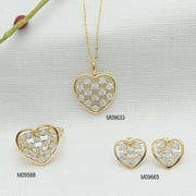 Lifestyle Jewelry Diamond Full Set Heart Valentine Collection Lifestyle Jewelry Diamond Full Set Heart Valentine Collection