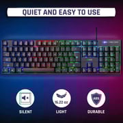 Iends Backlight Gaming Keyboard & Mouse Combo Black Iends Backlight Gaming Keyboard & Mouse Combo Black