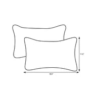 Pillow Perfect Outdoor/Indoor Tamara Paisley Quartz Lumbar Pillows, 11.5 Pillow Perfect Outdoor/Indoor Tamara Paisley Quartz Lumbar Pillows, 11.5