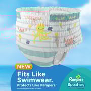 Pampers Splashers Swimming Pants, Size 3-4, 6-12 kg, Carry Pack, 12 Count Pampers Splashers Swimming Pants, Size 3-4, 6-12 kg, Carry Pack, 12 Count