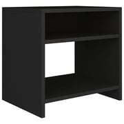 vidaXL Bedside Cabinets 2 pcs Black 40x30x40 cm Engineered Wood vidaXL Bedside Cabinets 2 pcs Black 40x30x40 cm Engineered Wood