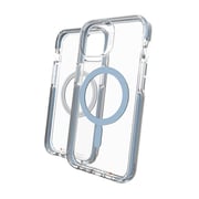 Gear4 Santa Cruz Snap designed for iPhone 13 case cover compatible with MagSafe with D30 Impact Protection upto 13 Feet / 4 Meter - Blue Gear4 Santa Cruz Snap designed for iPhone 13 case cover compatible with MagSafe with D30 Impact Protection upto 13 Feet / 4 Meter - Blue
