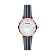Emporio Armani AR11224 Donna Multicolor Leather Women Watch Emporio Armani AR11224 Donna Multicolor Leather Women Watch