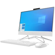 HP AIO 22 All in One Desktop - 11th Gen Core i3 3GHz 4GB 1TB Win10 21.5inch White DF1003NE 3B4Y4EA (2021) Middle East Version