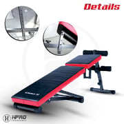 H Pro Adjustable Sit Up Ab Incline Abs Bench Flat Weight Press Gym Exercise Bench-hm7773