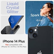 Spigen Liquid Crystal Glitter designed for iPhone 14 Plus case cover - Crystal Quartz Spigen Liquid Crystal Glitter designed for iPhone 14 Plus case cover - Crystal Quartz
