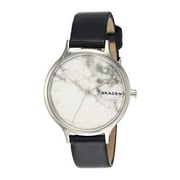Skagen Anita Blue Leather Women Watch SKW2719 Skagen Anita Blue Leather Women Watch SKW2719