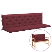 Vidaxl Cushion For Swing Chair Wine Red 200 Cm Fabric Vidaxl Cushion For Swing Chair Wine Red 200 Cm Fabric