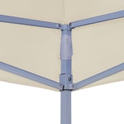 vidaXL Party Tent Roof 2x2 m Cream 270 g/m2 vidaXL Party Tent Roof 2x2 m Cream 270 g/m2