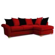 Galaxy Design Elliott Series L Shape Sofa Red Galaxy Design Elliott Series L Shape Sofa Red