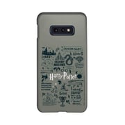 Macmerise Harry Potter Infographic Grey - Sleek Phone Case For Samsung S10e Macmerise Harry Potter Infographic Grey - Sleek Phone Case For Samsung S10e
