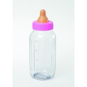 Unique- Baby Shower Favors Baby Bottle Bank 11in Pink 1pcs 10in X 4.75in