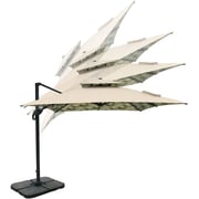 Danube Home New Aura Umbrella with Base without Flap Designer 3x3 m Danube Home New Aura Umbrella with Base without Flap Designer 3x3 m