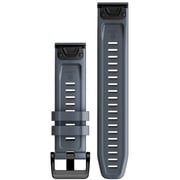 Garmin QuickFit 22mm Silicone Watch Band Granite Blue Garmin QuickFit 22mm Silicone Watch Band Granite Blue