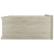 vidaXL Floating Nightstand Sonoma Oak 40x30x15 cm Engineered Wood vidaXL Floating Nightstand Sonoma Oak 40x30x15 cm Engineered Wood