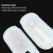 Spigen Silicone Fit Designed For Apple Airpods Pro Case/cover - White Spigen Silicone Fit Designed For Apple Airpods Pro Case/cover - White