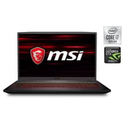 MSI GF75 Thin 10SDR-082 Gaming Laptop - Core i7 2.6GHz 16GB 512GB 6GB Win10 17.3inch FHD Black English/Arabic Keyboard MSI GF75 Thin 10SDR-082 Gaming Laptop - Core i7 2.6GHz 16GB 512GB 6GB Win10 17.3inch FHD Black English/Arabic Keyboard