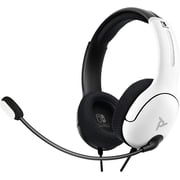 PDP Lvl40 Wired Gaming Headset For Nintendo Switch Black/White - 500-162-bw