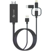 Nyork HDTV USB Cable Black Nyork HDTV USB Cable Black