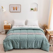 RISHAHOME King Size Comforter (220x240 cm) Green Spring 2202401GSP
