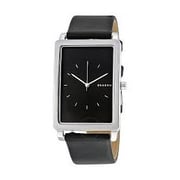 Skagen Hagen Black Leather Men Watch SKW6287