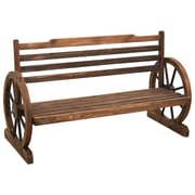 Vidaxl Garden Bench 112 Cm Solid Firwood Vidaxl Garden Bench 112 Cm Solid Firwood